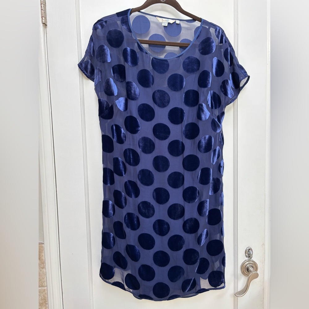 Boden silk blend dress 6